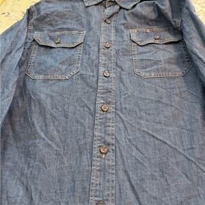Wrangler Blue Denim Shirt
